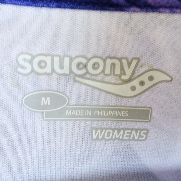 Saucony Purple Butterfly Running Top - Picture 8 of 8